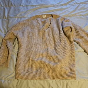Ava & Viv Warm Tan Knit Sweater